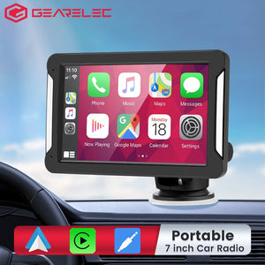 Universal Portable car radio 7inch Multimedia Video Player Wireless CarPlay Android Auto Touch Screen - Assorted Buy Online