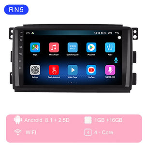 Runningnav For Mercedes/Benz Smart Fortwo 2005-2010 Android Car Radio Multimedia Video Player Navigation GPS - Assorted Buy Online