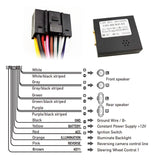 Quadlock ISO Wiring Harness CANBUS Decoder Box 16 Pin Plug Quad Lock Connector Car Android Radio Cable Adapter for Mercedes W203 - Assorted Buy Online