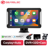 Universal Portable car radio 7inch Multimedia Video Player Wireless CarPlay Android Auto Touch Screen - Assorted Buy Online