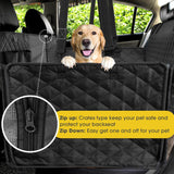 Dog Car Seat Cover View Mesh Waterproof Pet Carrier Car Rear Back Seat Mat Protector - Assorted Buy Online