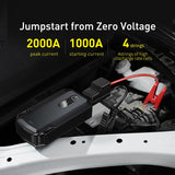 Baseus 20000mAh Car Jump Starter Power Bank 2000A 12V Portable Battery Charger - Assorted Buy Online