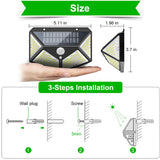 180/100 Solar Powered LED Light Outdoor with Motion Sensor Waterproof - Assorted Buy Online