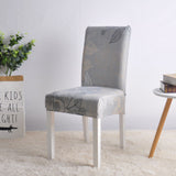 Dining Chair Cover Spandex Elastic Pastoral Print Modern Slipcovers -1/2/4/6PCS - Assorted Buy Online