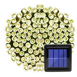 Solar Powered String 200/100 LED Waterproof Lights For Outdoor - Assorted Buy Online