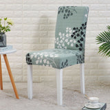 Dining Chair Cover Spandex Elastic Pastoral Print Modern Slipcovers -1/2/4/6PCS - Assorted Buy Online