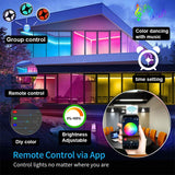 20/25/30M LED RGB Lights Strip + Bluetooth Waterproof 2835 Control+Adapter - Assorted Buy Online