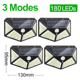 180/100 Solar Powered LED Light Outdoor with Motion Sensor Waterproof - Assorted Buy Online