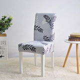 Dining Chair Cover Spandex Elastic Pastoral Print Modern Slipcovers -1/2/4/6PCS - Assorted Buy Online