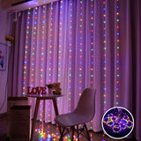 Curtain Lights Indoor Waterfall Fairy String USB Led Lights Decoration - Assorted Buy Online