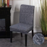 Dining Chair Cover Spandex Elastic Pastoral Print Modern Slipcovers -1/2/4/6PCS - Assorted Buy Online