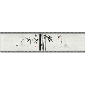 Chinese Ink Style Tea Mat Zen Waterproof Table Runner - Assorted Buy Online