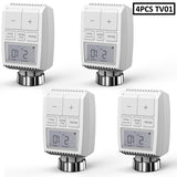 ZigBee3.0 Smart WIFI Thermostatic Radiator Valve Actuator TRV Programmable Temperature Controller Alexa Tuya Google Assistant - Assorted Buy Online