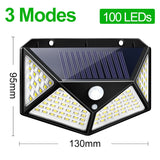 180/100 Solar Powered LED Light Outdoor with Motion Sensor Waterproof - Assorted Buy Online