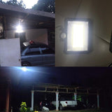 3 Mode Solar Powered LED Lights 100COB/120COB/160COB Waterproof Motion Sensor Wall Light (With remote) - Assorted Buy Online