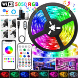 20/25/30M LED RGB Lights Strip + Bluetooth Waterproof 2835 Control+Adapter - Assorted Buy Online