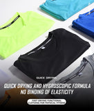 High Quality Polyester Men's Sport T Shirt Quick Dry for Fitness Training Exercise Gym Sport - Assorted Buy Online