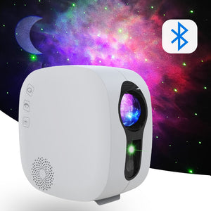 Laser Galaxy Starry Sky Projector Rotating Water Waving Night Light Led Colorful Nebula Cloud Lamp Mood Lighting - Assorted Buy Online