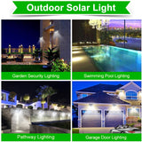 180/100 Solar Powered LED Light Outdoor with Motion Sensor Waterproof - Assorted Buy Online