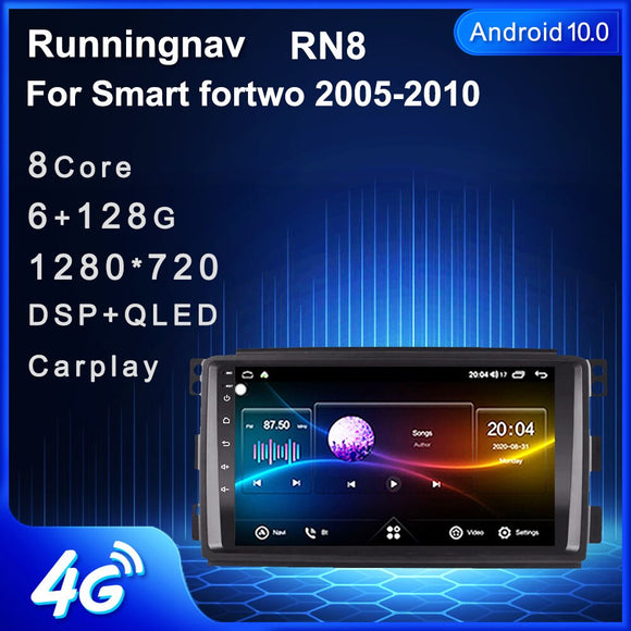 Runningnav For Mercedes/Benz Smart Fortwo 2005-2010 Android Car Radio Multimedia Video Player Navigation GPS - Assorted Buy Online