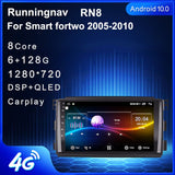 Runningnav For Mercedes/Benz Smart Fortwo 2005-2010 Android Car Radio Multimedia Video Player Navigation GPS - Assorted Buy Online