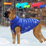 Warm Winter Dog Clothes Vest Reversible Dogs Jacket Coat 3 Layer Thick Pet Clothing Waterproof Outfit for Small Large Dogs - Assorted Buy Online