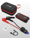 UTRAI 2500A Car Battery Starter Portable Power Bank 10W Wireless Charger LED Light Safety Hammer Car Jump Starter - Assorted Buy Online