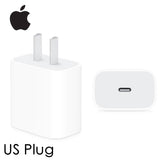 Original 20W USB-C Power Adapter For iphone 13 13mini Pro Max Type C fast charger for Apple Cable for iPhone 8 Plus X XS 11 12 - Assorted Buy Online