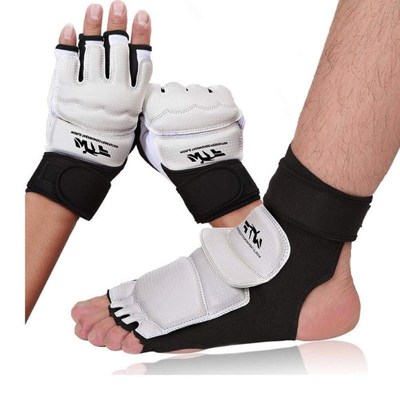 WTF Taekwondo Adult/Child Gloves & Foot, Shin & Forearm, Face Shield Support - Assorted Buy Online