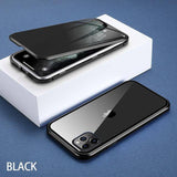 KISSCASE Magnetic Privacy Glass Case for iPhone - Various Model - Assorted Buy Online