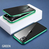 KISSCASE Magnetic Privacy Glass Case for iPhone - Various Model - Assorted Buy Online