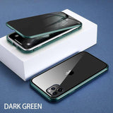 KISSCASE Magnetic Privacy Glass Case for iPhone - Various Model - Assorted Buy Online