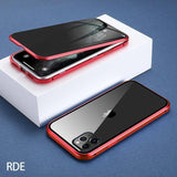 KISSCASE Magnetic Privacy Glass Case for iPhone - Various Model - Assorted Buy Online