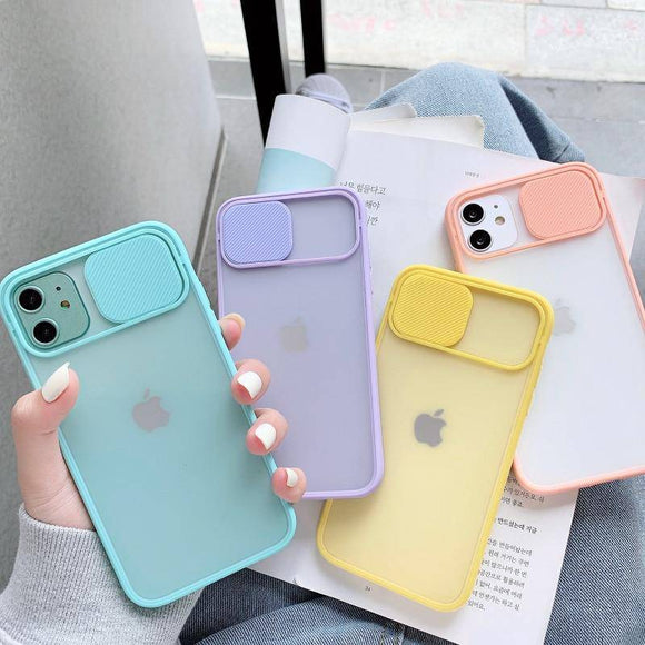 iPhone Case w/ Camera Cover Protection on For iPhone - Various Model - Assorted Buy Online