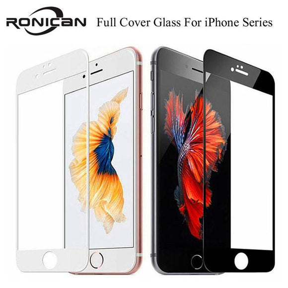 9H Full Coverage Cover Tempered Glass For iPhone - Various Models - Assorted Buy Online