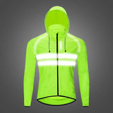 WOSAWE Windproof Cycling Jackets Hooded Men Riding Waterproof Cycle Clothing - Assorted Buy Online