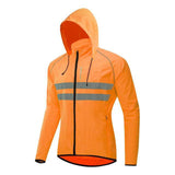 WOSAWE Windproof Cycling Jackets Hooded Men Riding Waterproof Cycle Clothing - Assorted Buy Online