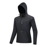 WOSAWE Windproof Cycling Jackets Hooded Men Riding Waterproof Cycle Clothing - Assorted Buy Online