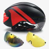 Aero Helmet Time Trial Cycling Helmet Men/Women  w/goggles - Assorted Buy Online