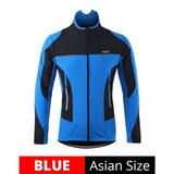 ARSUXEO Fleece Thermal Cycling Jacket Windproof Windbreaker - Assorted Buy Online