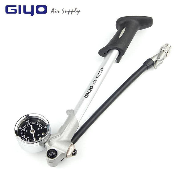 High-Pressure Air Shock Pump For Fork Rear Suspension Cycling Mini Hose Air Inflator 179mm - Assorted Buy Online