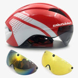 Aero Helmet Time Trial Cycling Helmet Men/Women  w/goggles - Assorted Buy Online