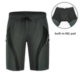 Men's Loose Cycling Shorts 3D Padded Outdoor Sports Dirt Resistance Breathable - Assorted Buy Online