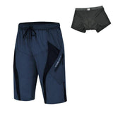 Men's Loose Cycling Shorts 3D Padded Outdoor Sports Dirt Resistance Breathable - Assorted Buy Online