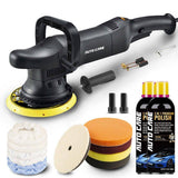 700W Car Polishing Machine DA 6inch 21mm Orbit Dual Action Auto Polisher Variable Speed Sander/Buffing Machine - Assorted Buy Online