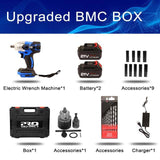 Electric Impact Wrench 21v 320nM Brushless Wrench Socket 4000mAh Li-ion Battery - Assorted Buy Online