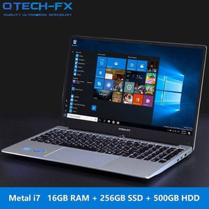Metal i7 256GB SSD 16GB RAM 1TB 15.6" Core CPU Windows 10 Keyboard Backlit - Assorted Buy Online