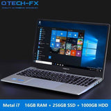 Metal i7 256GB SSD 16GB RAM 1TB 15.6" Core CPU Windows 10 Keyboard Backlit - Assorted Buy Online