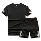 Men's 2Pc Running/Gym Short & Shirt Quick Drying - Assorted Buy Online