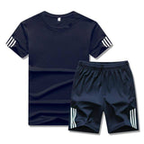 Men's 2Pc Running/Gym Short & Shirt Quick Drying - Assorted Buy Online